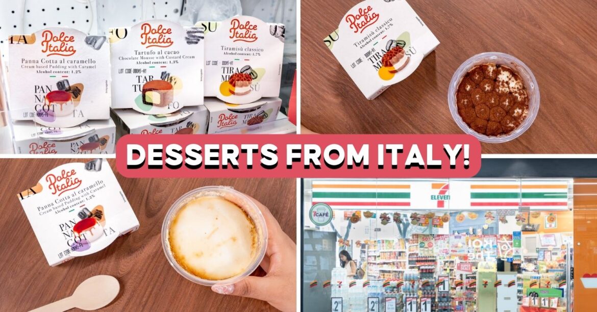 7-Eleven Has Tiramisu And Panna Cotta From Italy