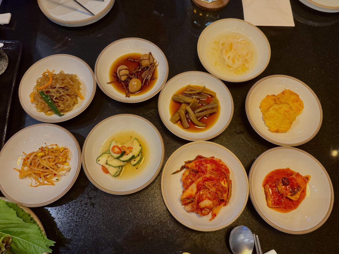 Banchan is the soul of Korean food