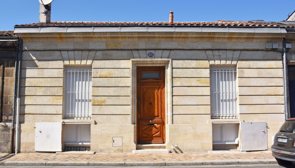 Small one-and-a-half storey 19th-century terraced house in Bordeaux