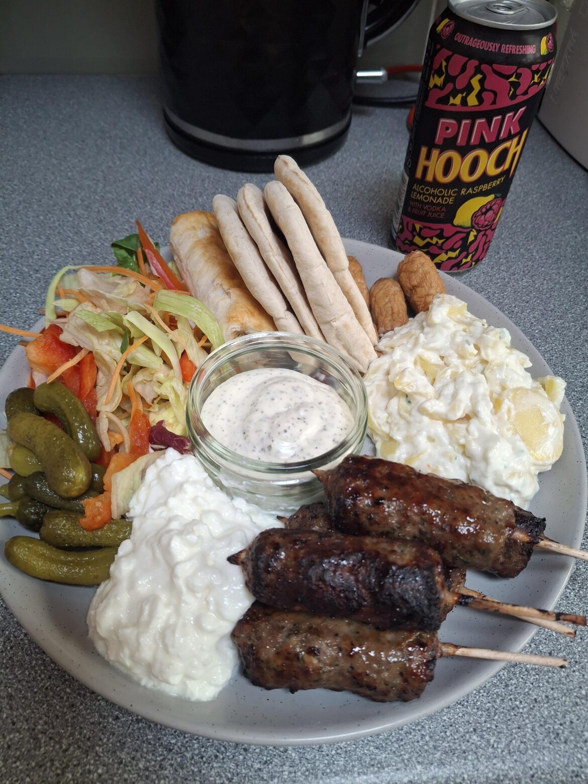 Picky bits and a manly drink !