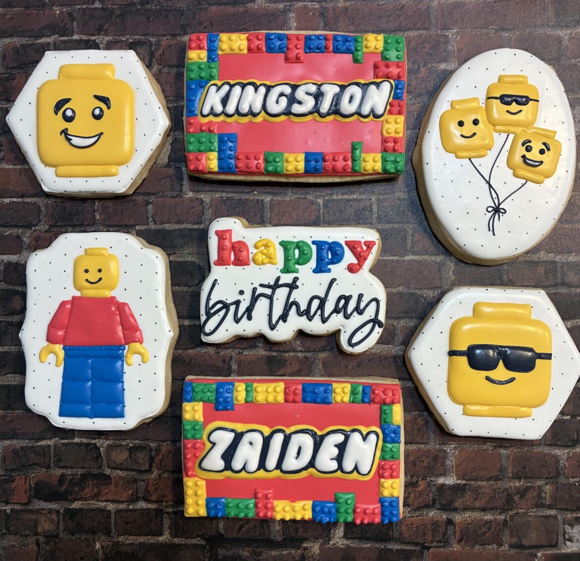 Lego cookies