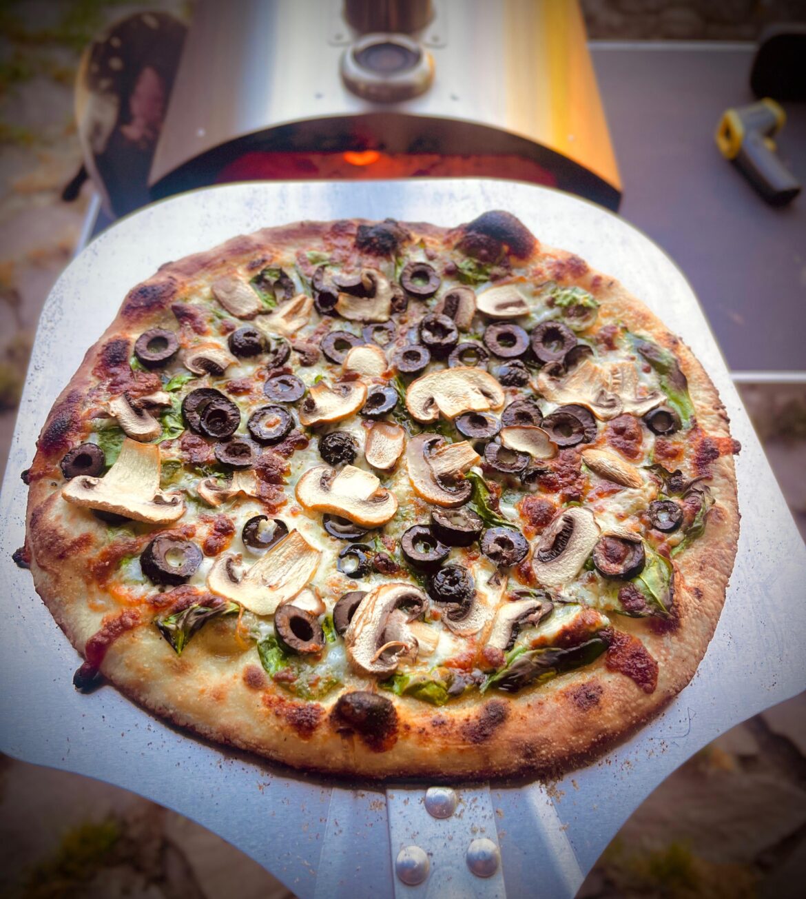 First pizza of the summer.