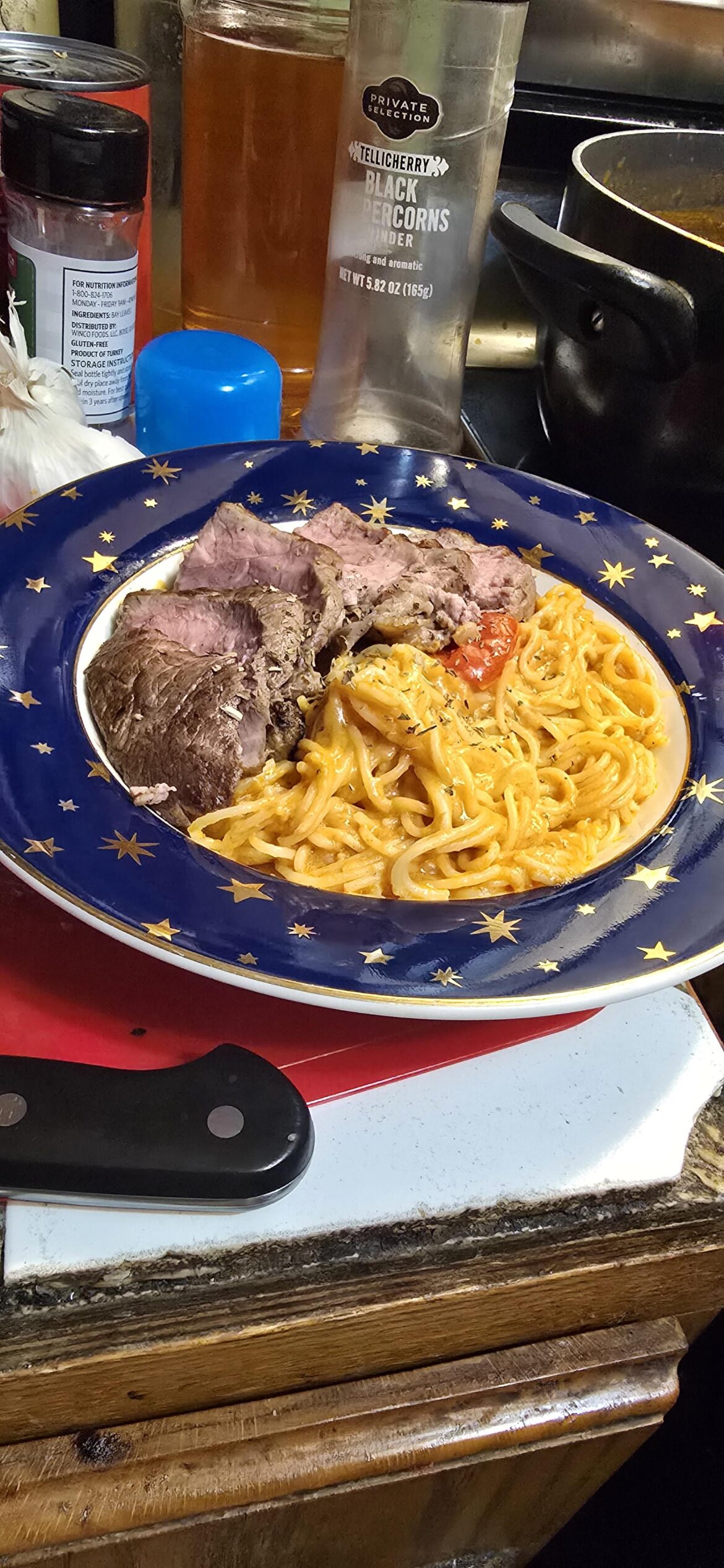 Creamy tomato pasta [Homemade]