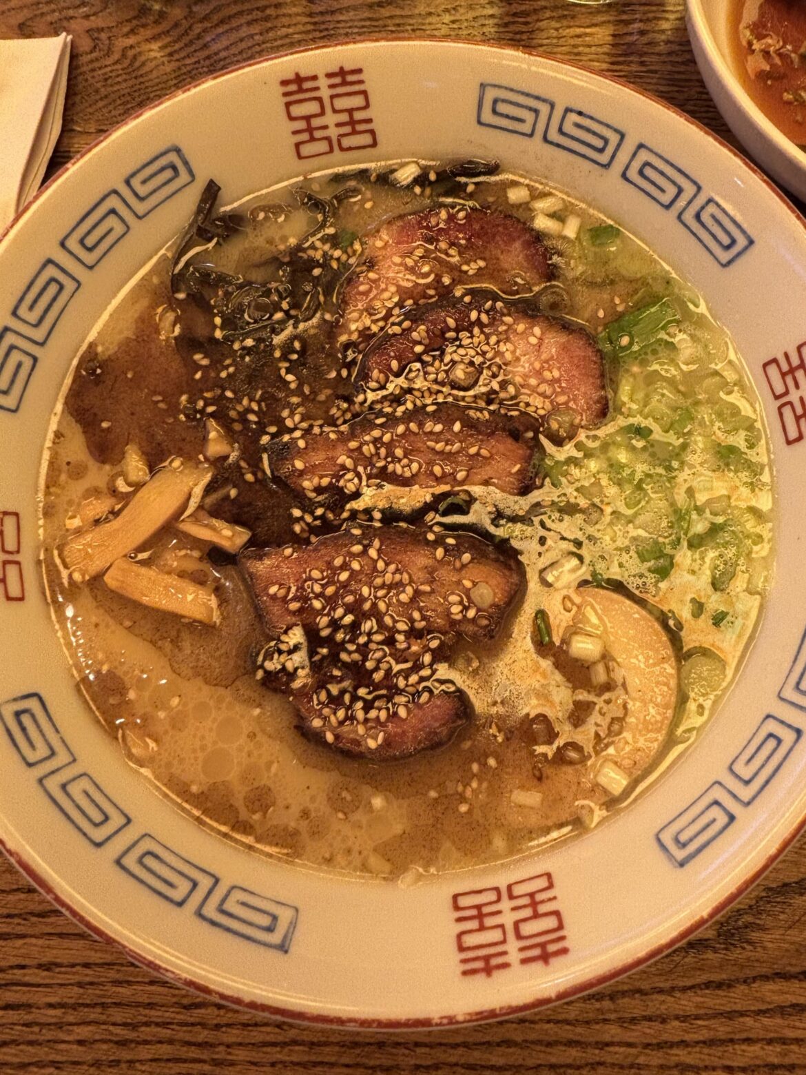 Yummy, delicious Tonkotsu Ramen 😋