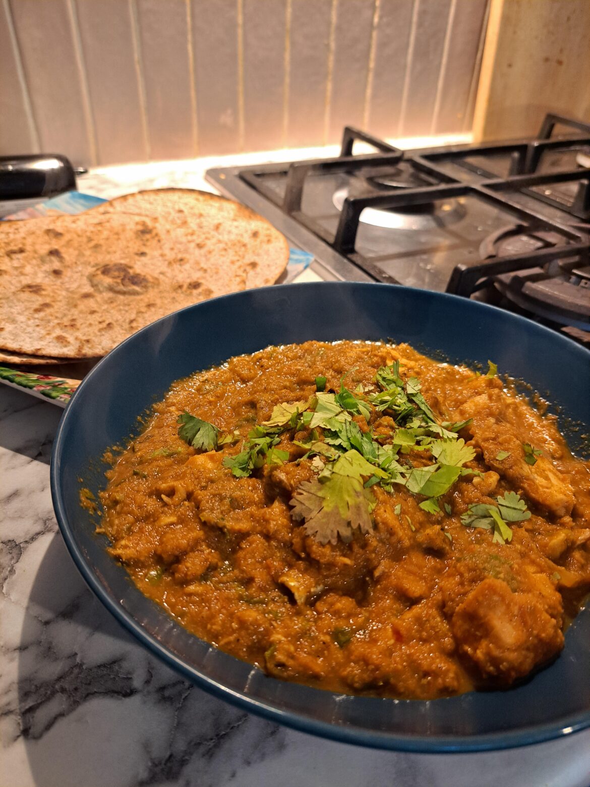 Homemade (kinda) fish curry