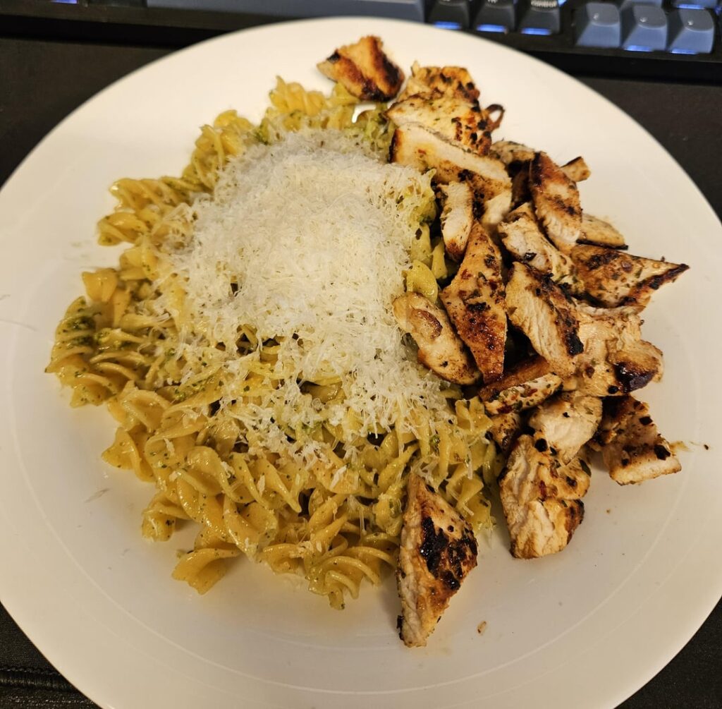 600cal & 73g protein