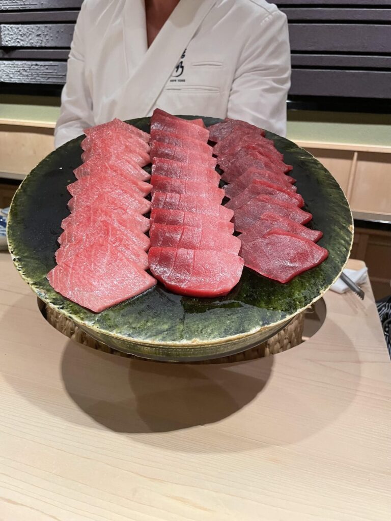 Tuna Trio and Mackerel at Yoshino