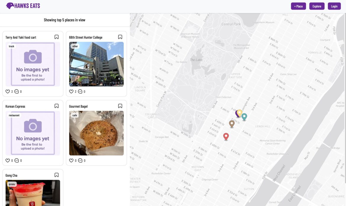 UES food recommendations?