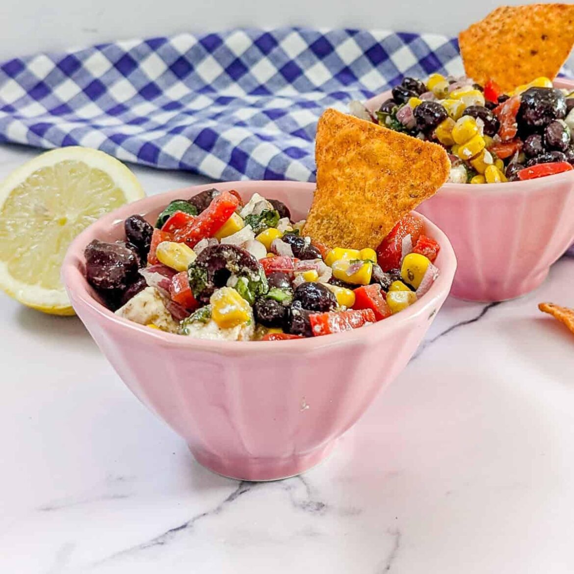 Easy Black Bean and Corn Dip Easy Black Bean and Corn Dip