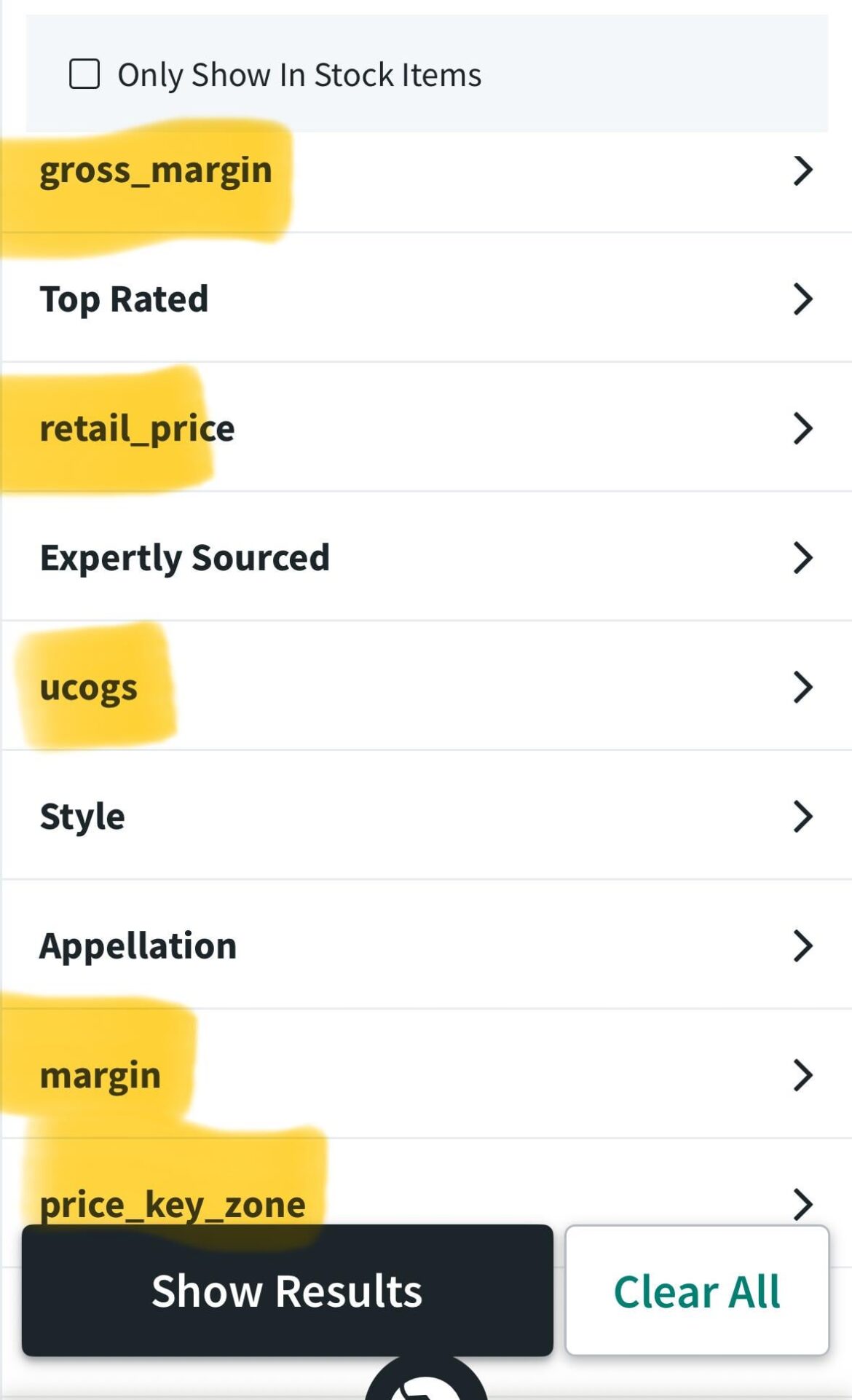 Did someone at Total Wine make the internal filters external?
