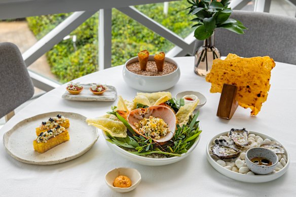 The snack selection at Pilu at Freshwater.