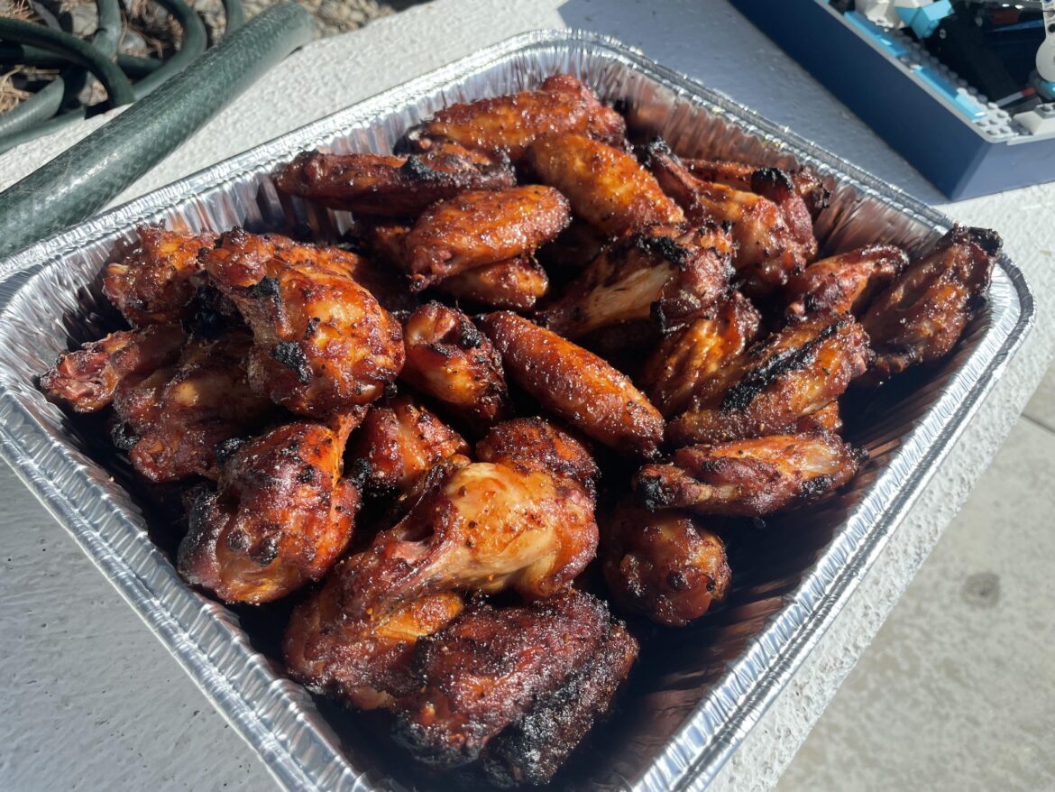 Wings on the Weber Kettle BBQ