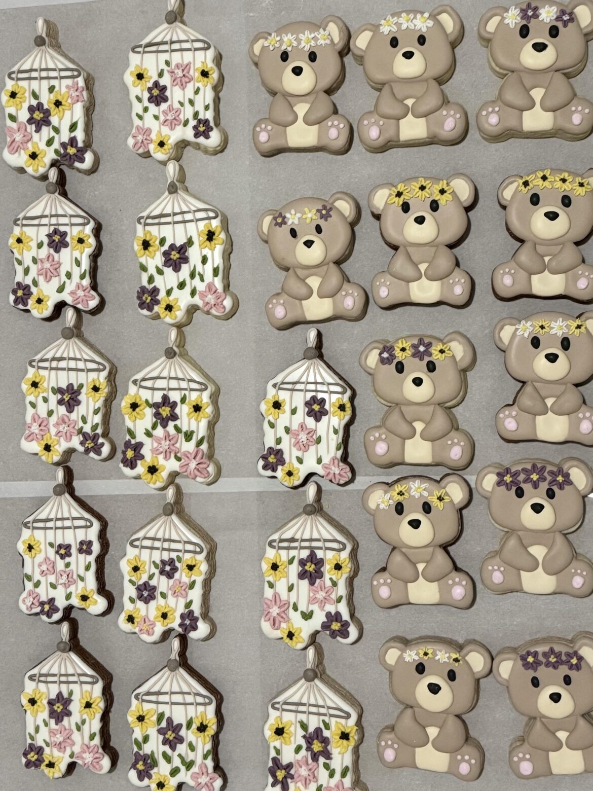 Update on the teddy bear cookies! Update on the teddy bear cookies!