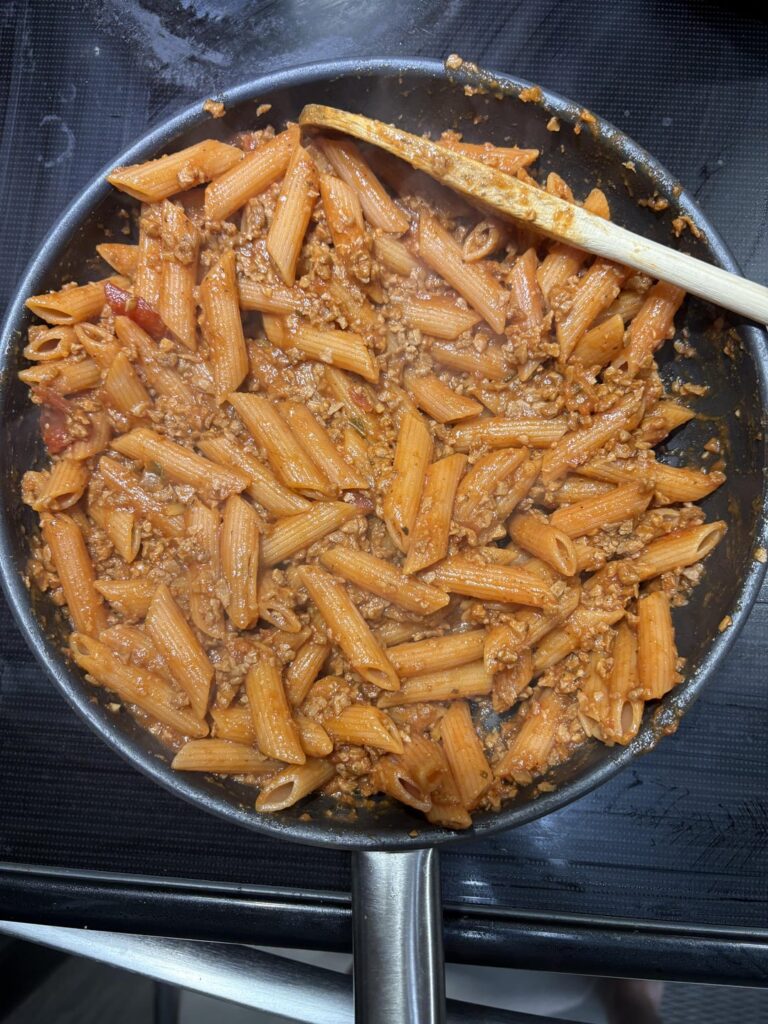 Rate my Dinner - Completely Vegan Bolognese Pasta