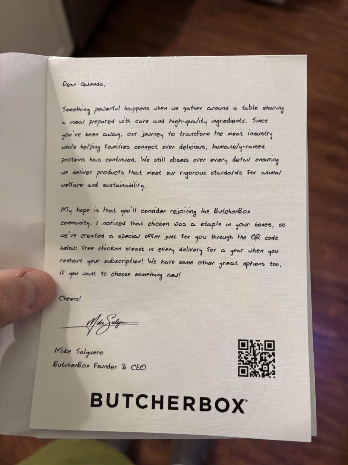 Definitely not going back to butcher box.