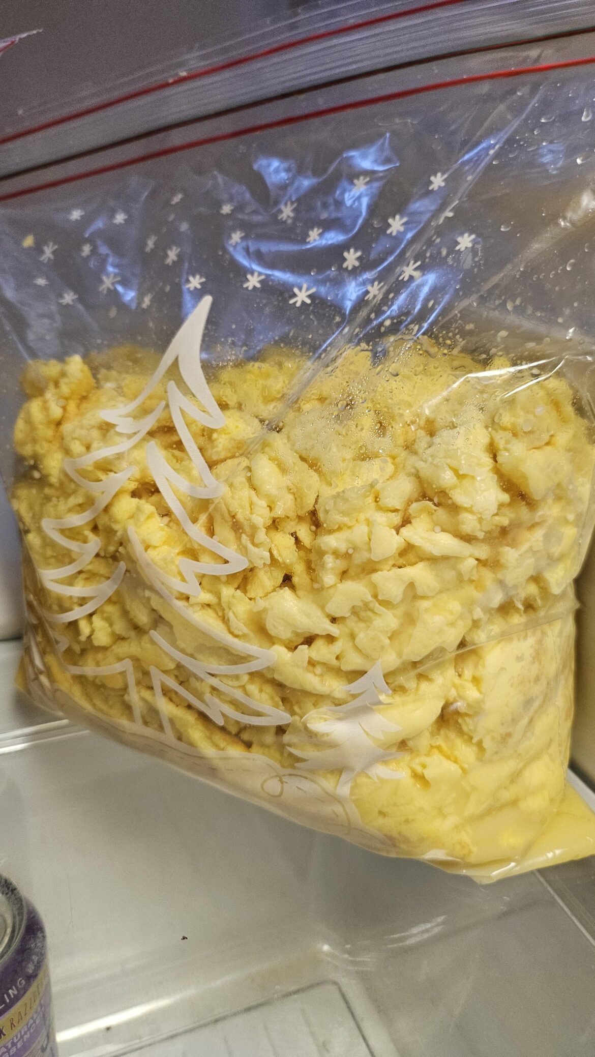 Honey you barely touched your giant bag of scrambled eggs