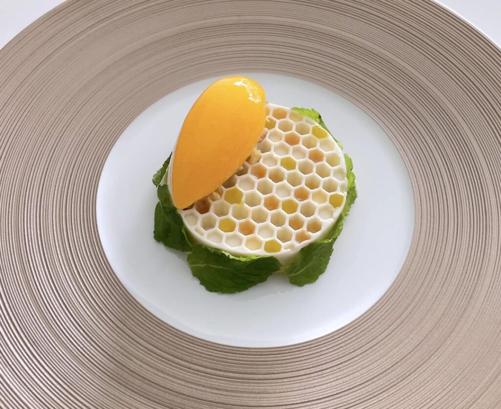 Coconut & Passion Fruit Dessert