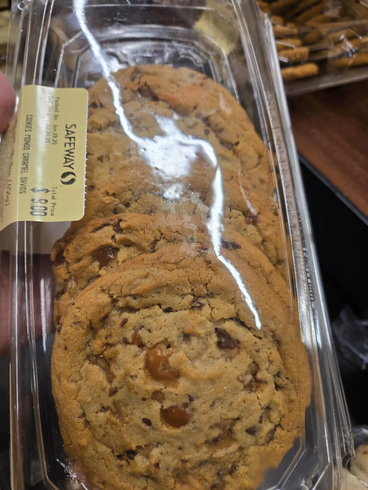 Recipe for salted caramel cookies?