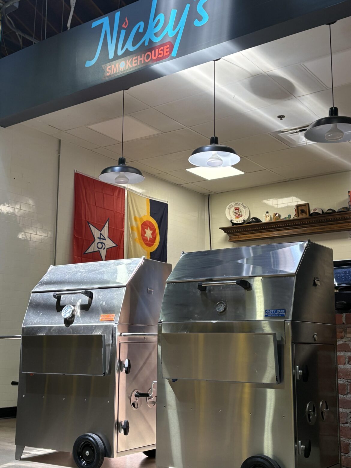 Opened a Business in a Food Hall. Today was New Grill Day.