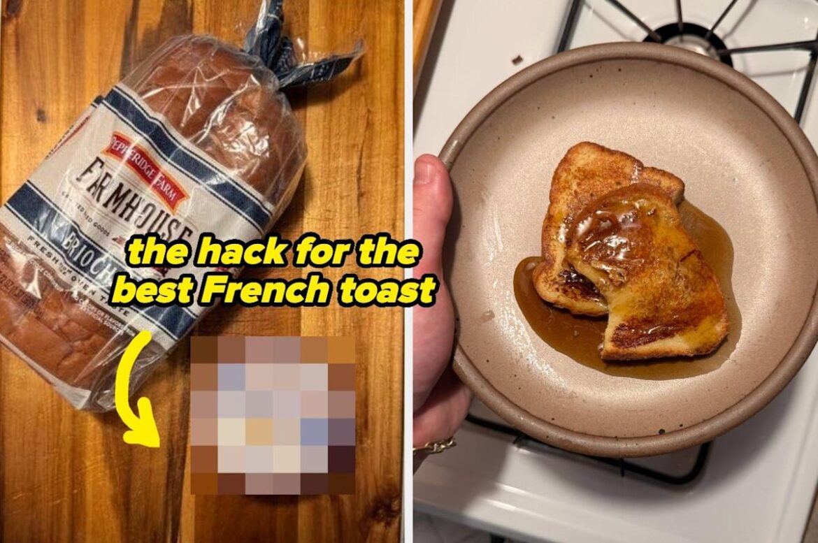 After Trying It Myself, I Can Confirm That This Viral 1-Ingredient Hack For Making The Most Custardy French Toast Is Absolutely Genius