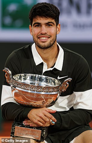 Alcaraz defended his French Open title and is now seeking a third straight Wimbledon
