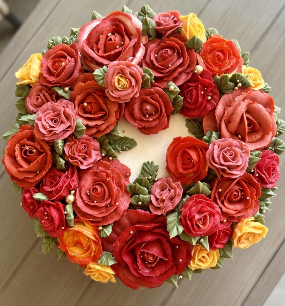 The heaviest cake I’ve ever made!