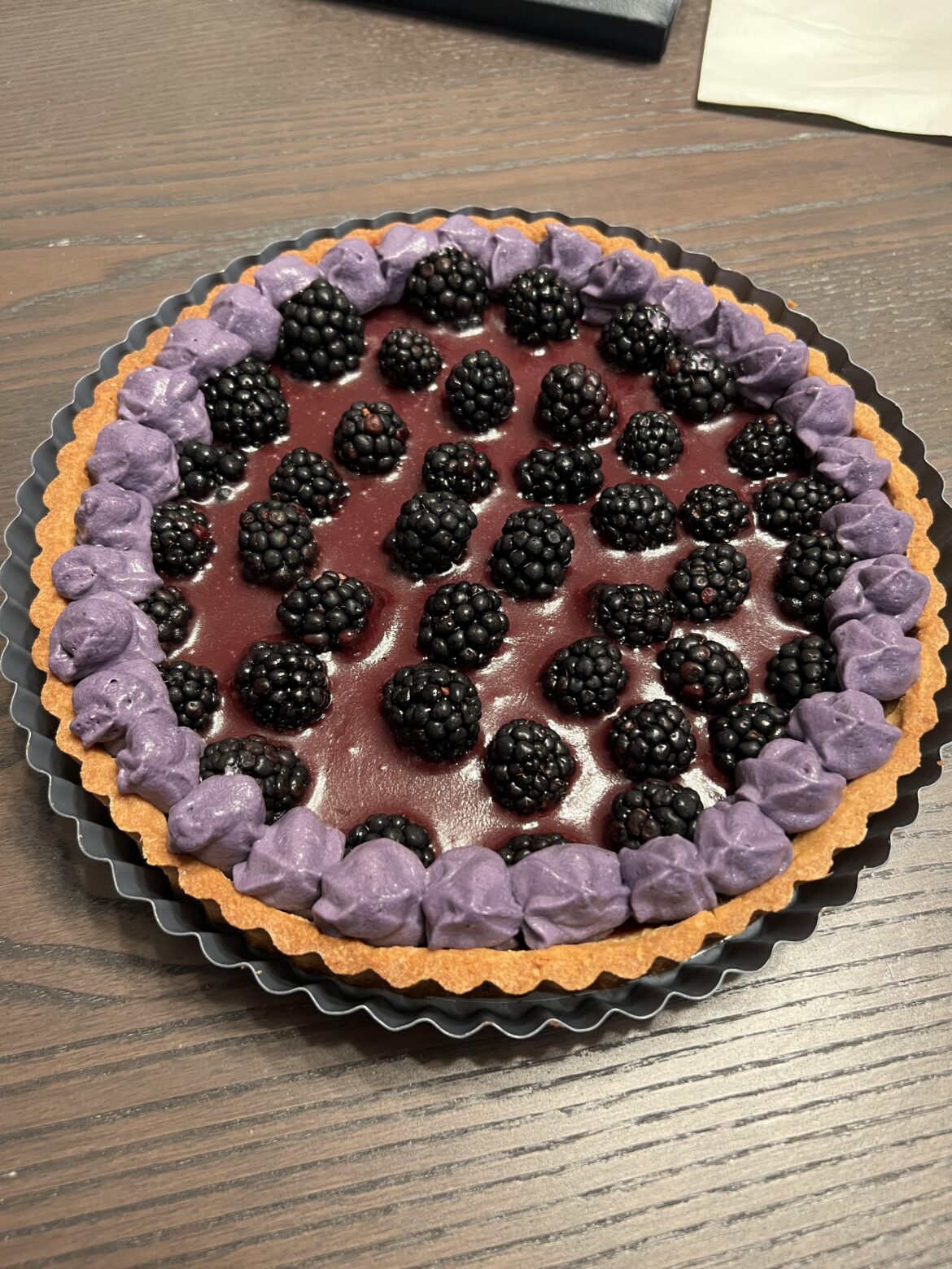 [Yet Another] BlackBerry Caramel Tart
