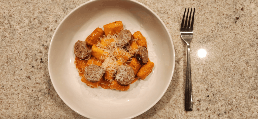 First time making gnocchi!