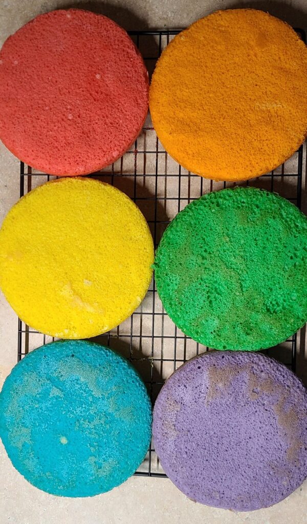 This year's Pride cake 🌈