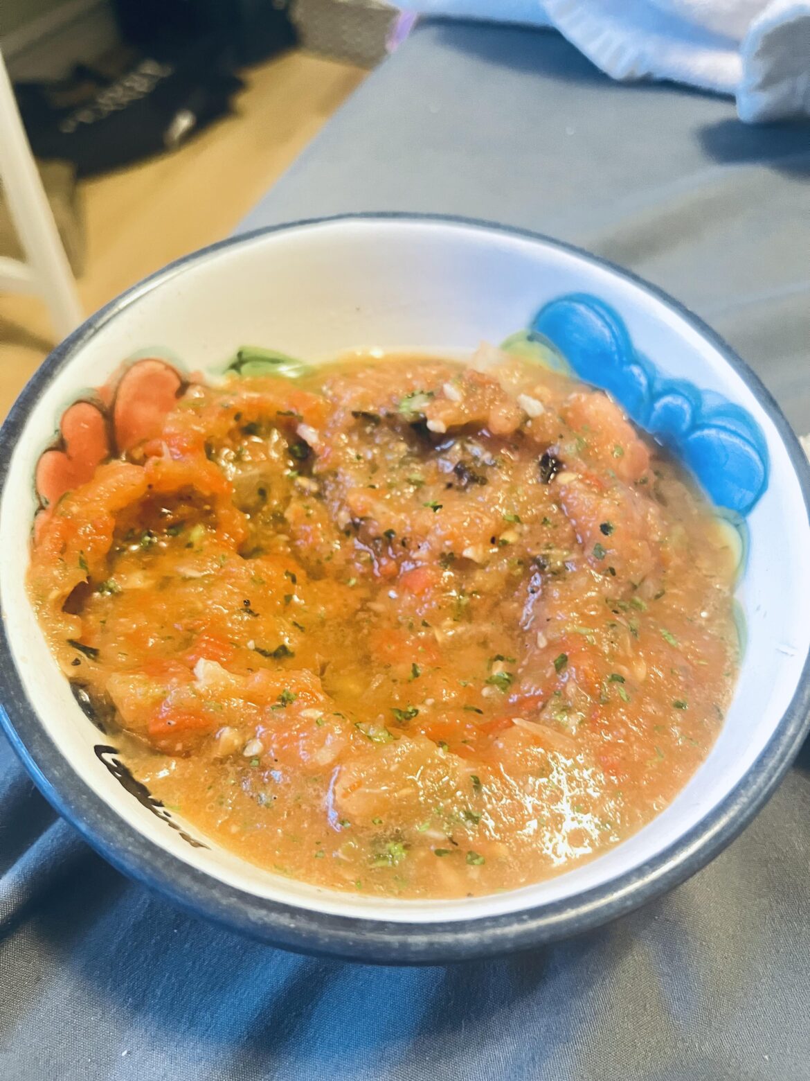 First ever roasted salsa !! Inspired by you all