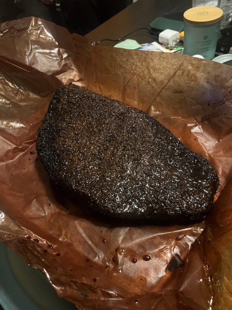 First brisket attempt