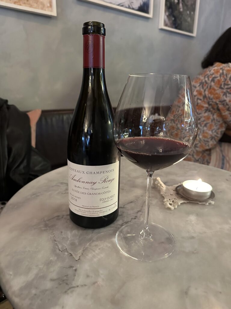 What is your opinion on red wine from Champagne?