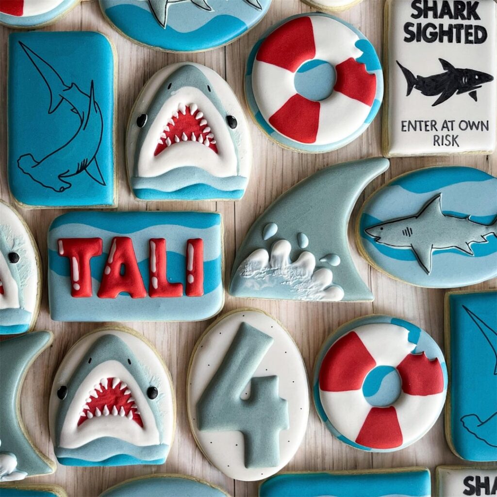 Shark themed birthday!
