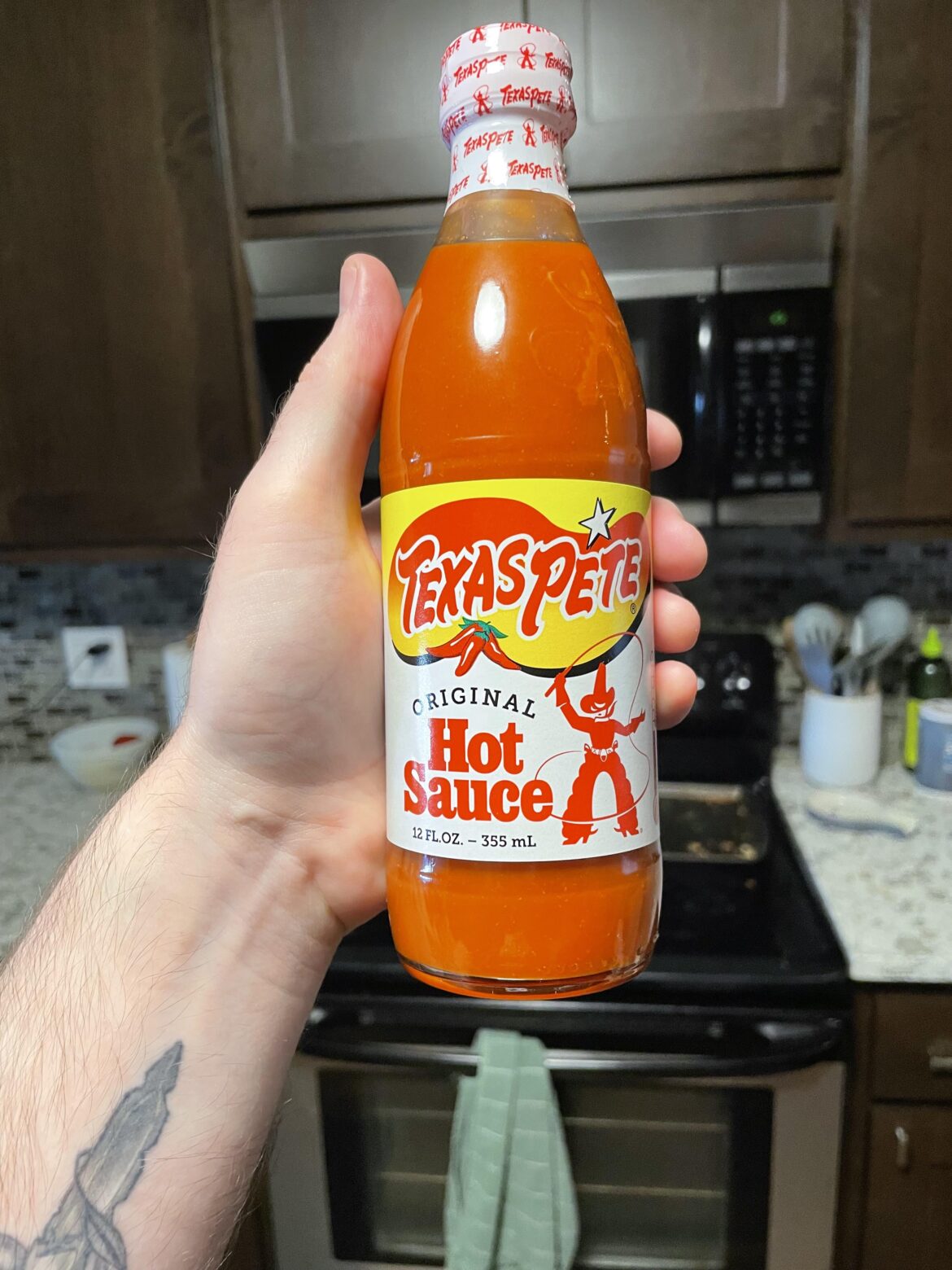 I am loving the Texas Pete.