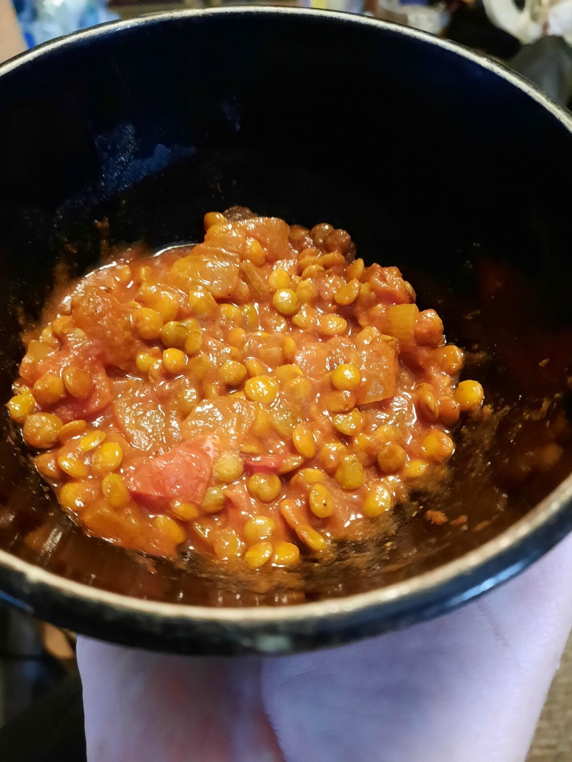 Spiced lentil stew