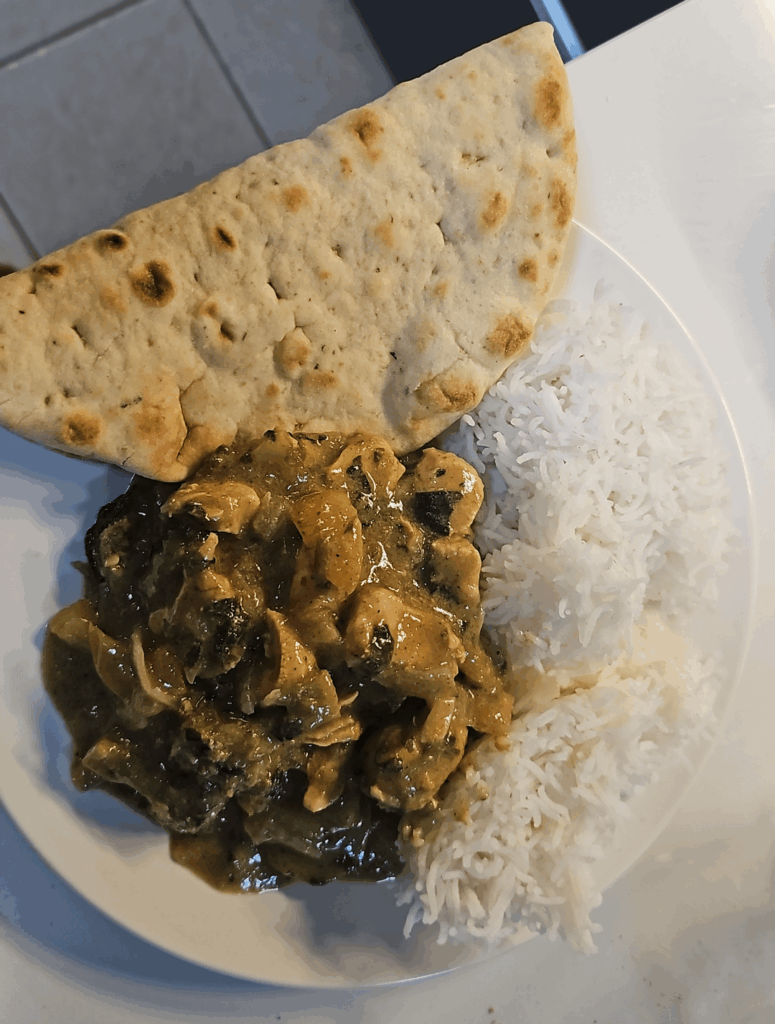My easy simple chicken coconut curry