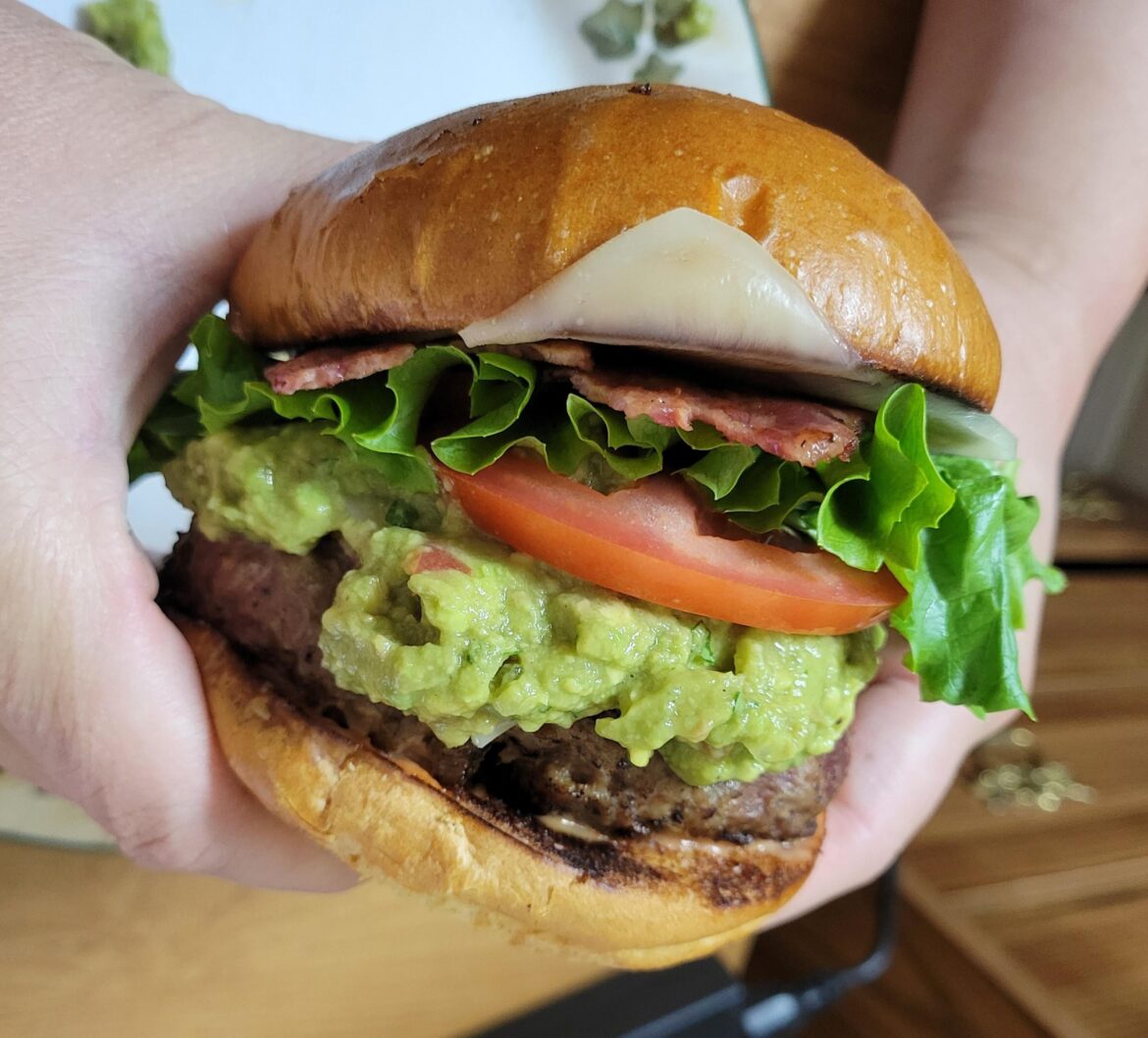 The first burger I ever made was for a man I fell in love with..