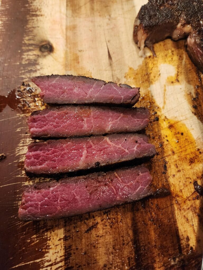 First time smoking steaks, how'd I do?