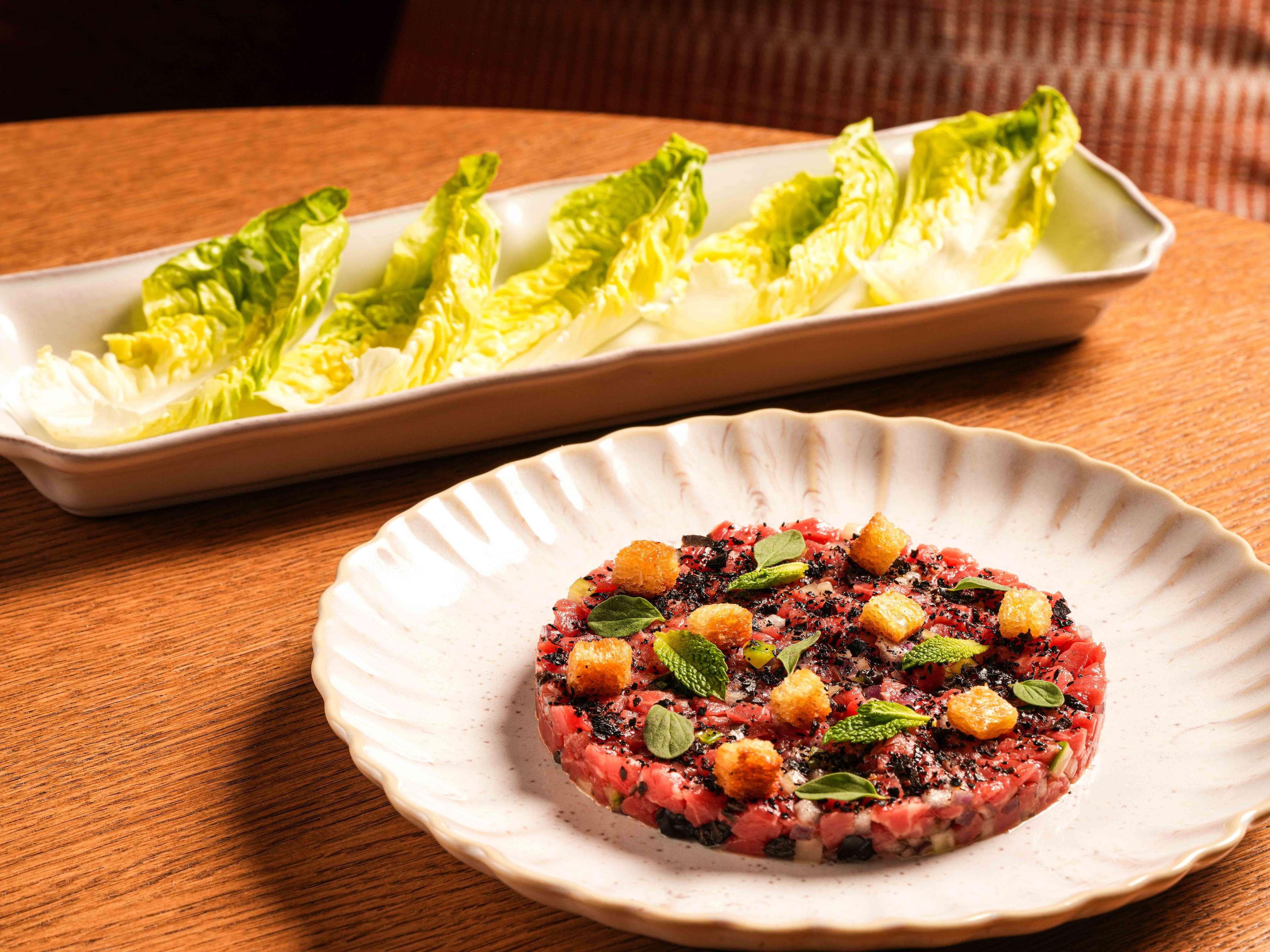 The beef tartare from Aguasal.
