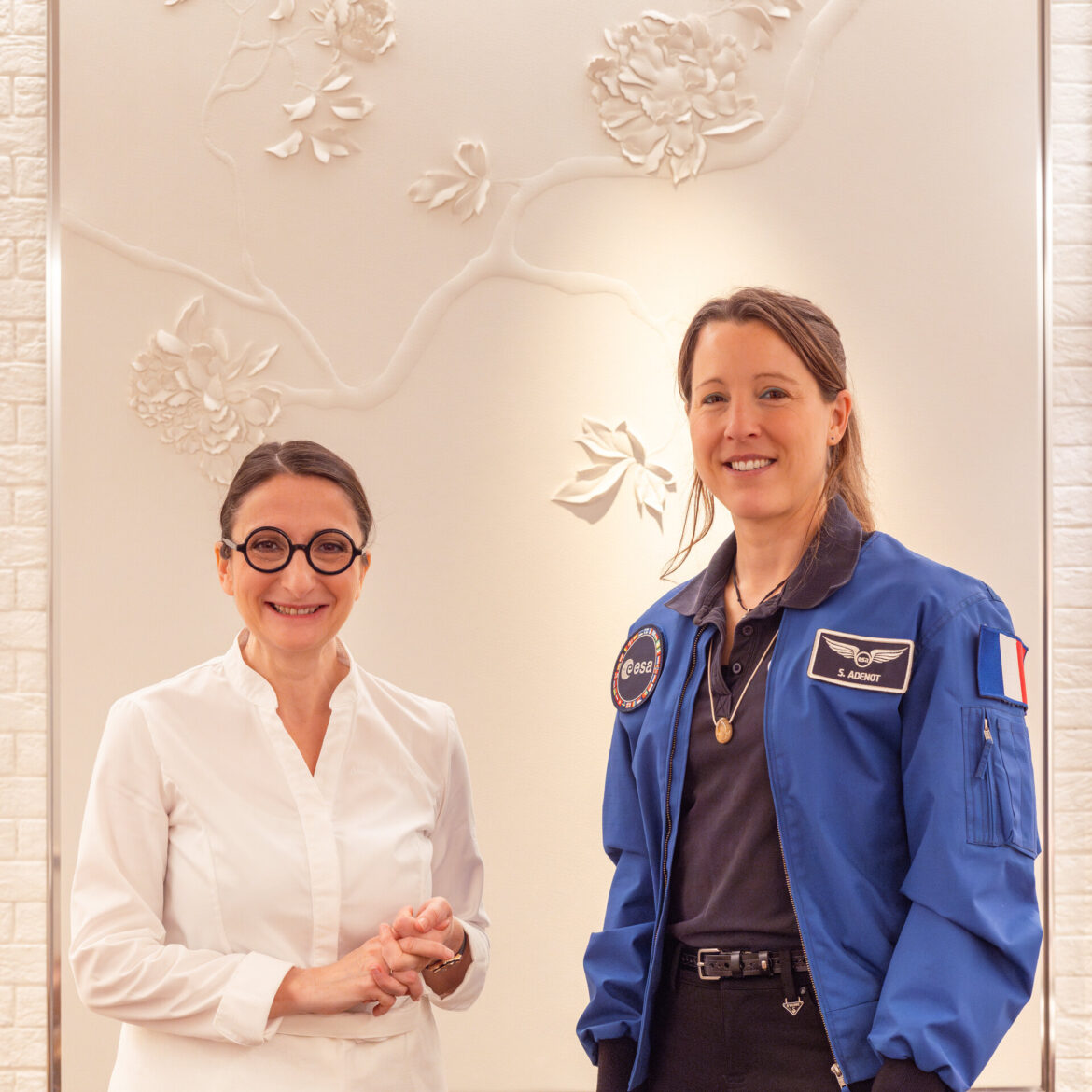 Anne-Sophie Pic and Sophie Adenot