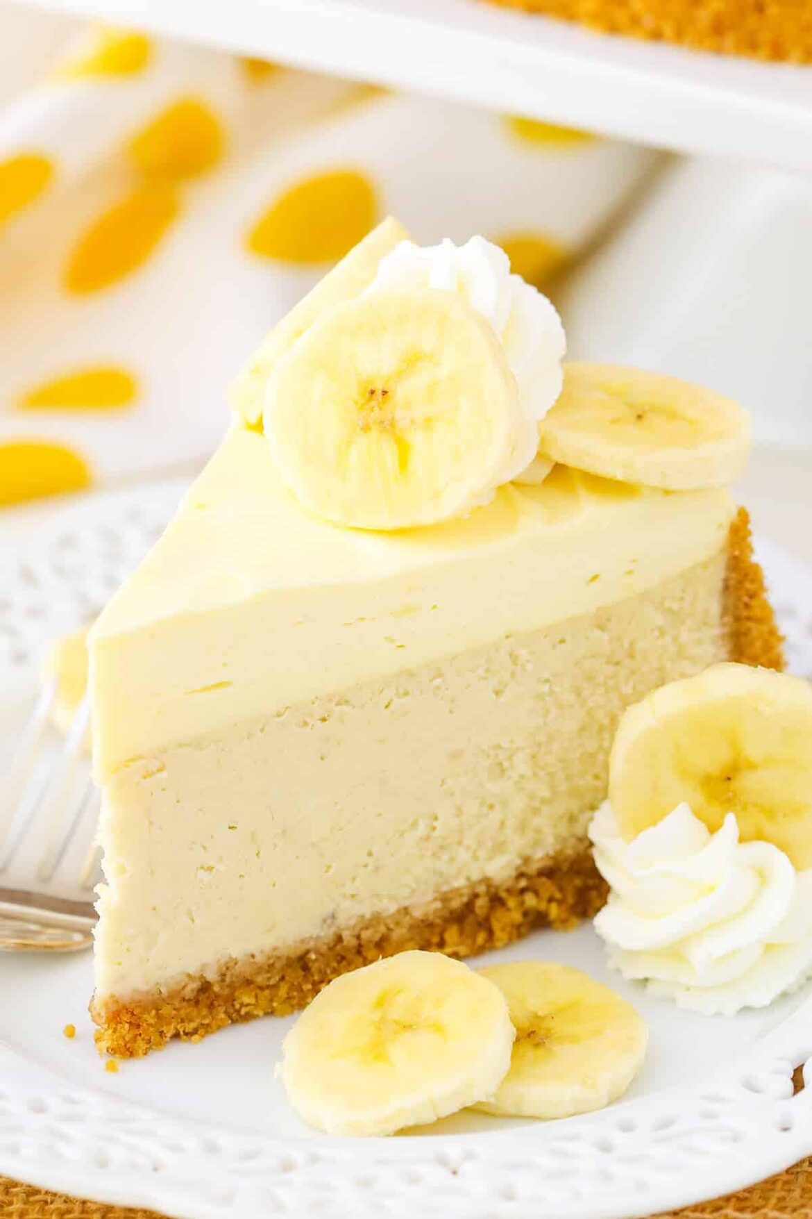 making banana cheesecake without sour cream?