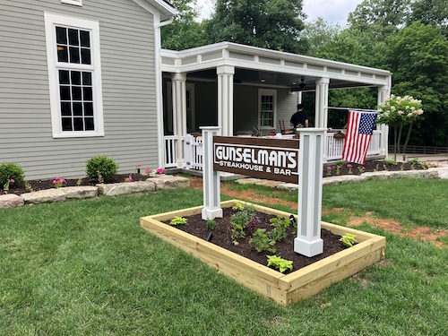 Gunselman’s Steakhouse & Bar is opening officially this week in Olmsted Falls. The owners have married new design touches while respecting the past and embracing the restaurant’s surrounding natural landscape. Here’s a look.