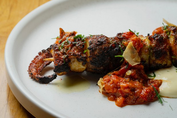 The octopus spiadino, or "octo," at Monteverde, July 8, 2025. (E. Jason Wambsgans/Chicago Tribune)