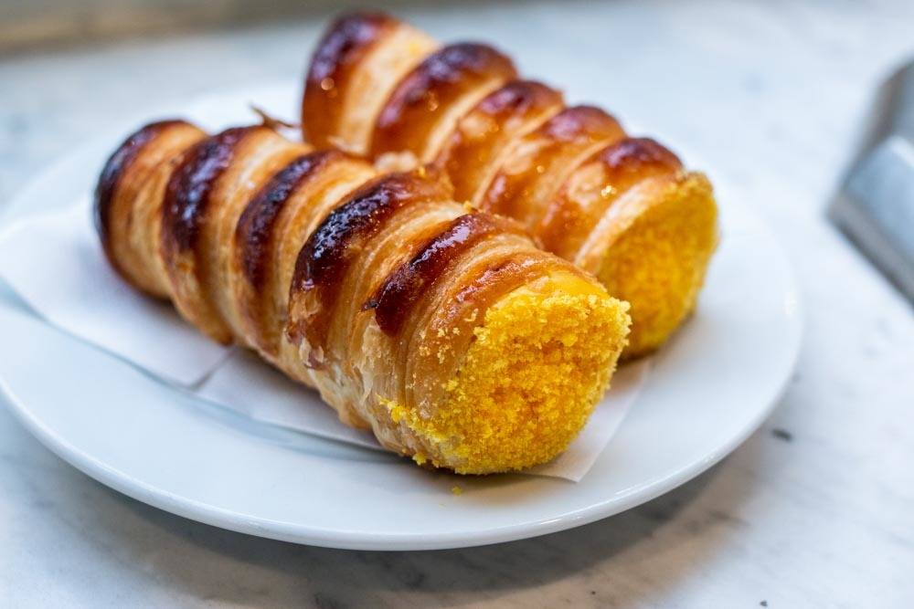 Cannoncino Pastries at San Biagio Pasticceria e Bar Cafe Cannoncino