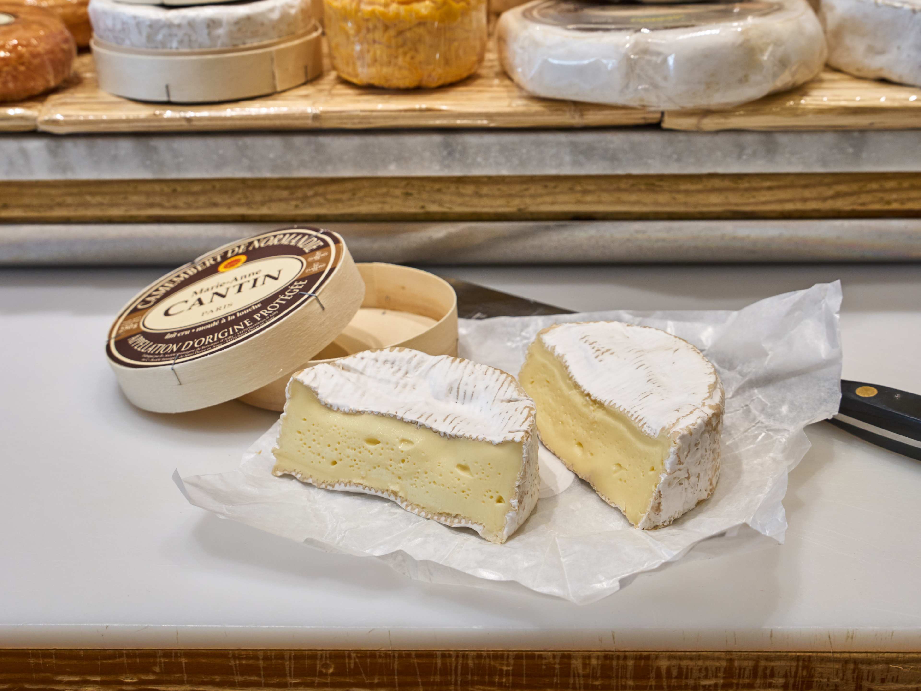 Camembert from Marie-Cantin