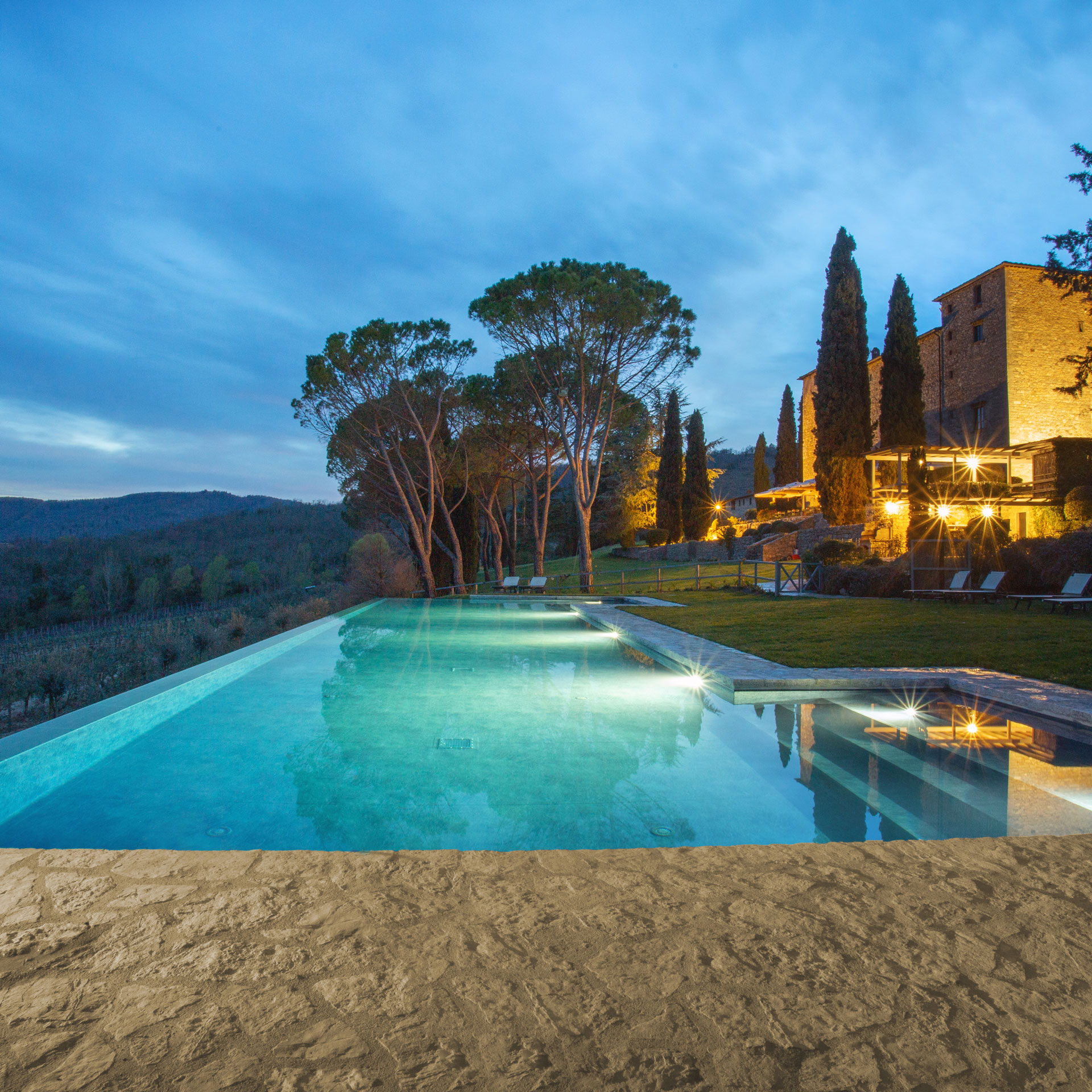 La Pieve Spa at Castello Di Spaltenna is a destination all its own.
