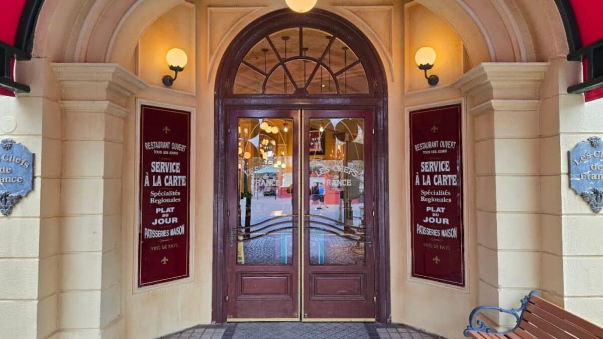 Walt Disney World Epcot Dining Menu Chefs De France Lunch  Dinner 2025