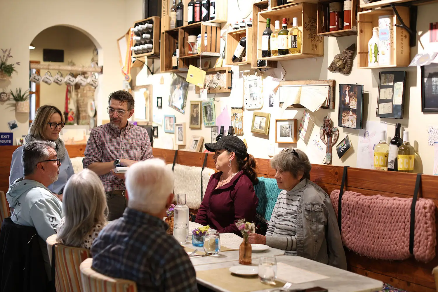 Interior of San Diego Italian restaurant Ciccia Osteria in Barrio Logan opening a new pizza restaurant in 2025