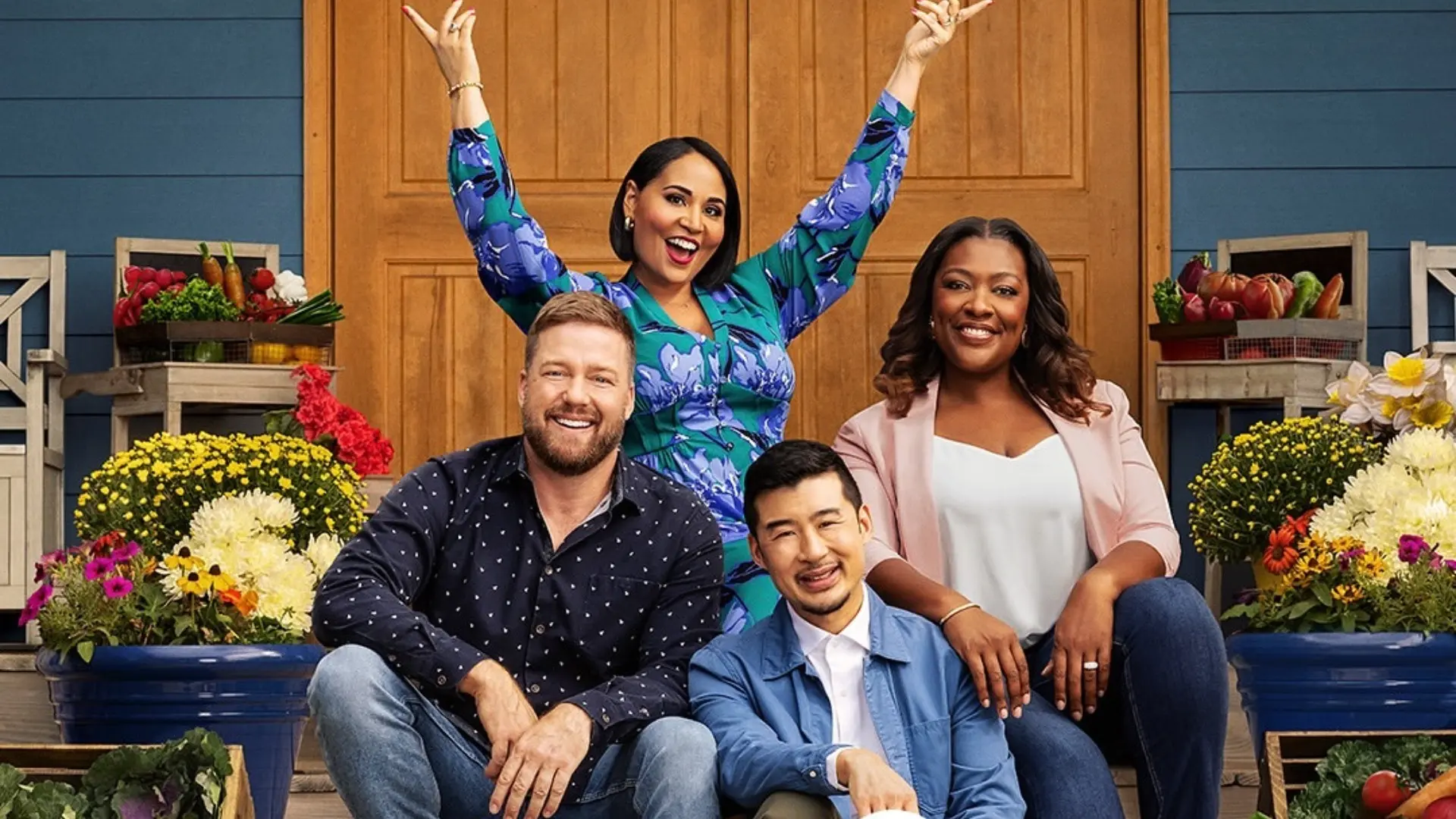 The Great American Recipe judges and host (Image via Instagram @pbs)