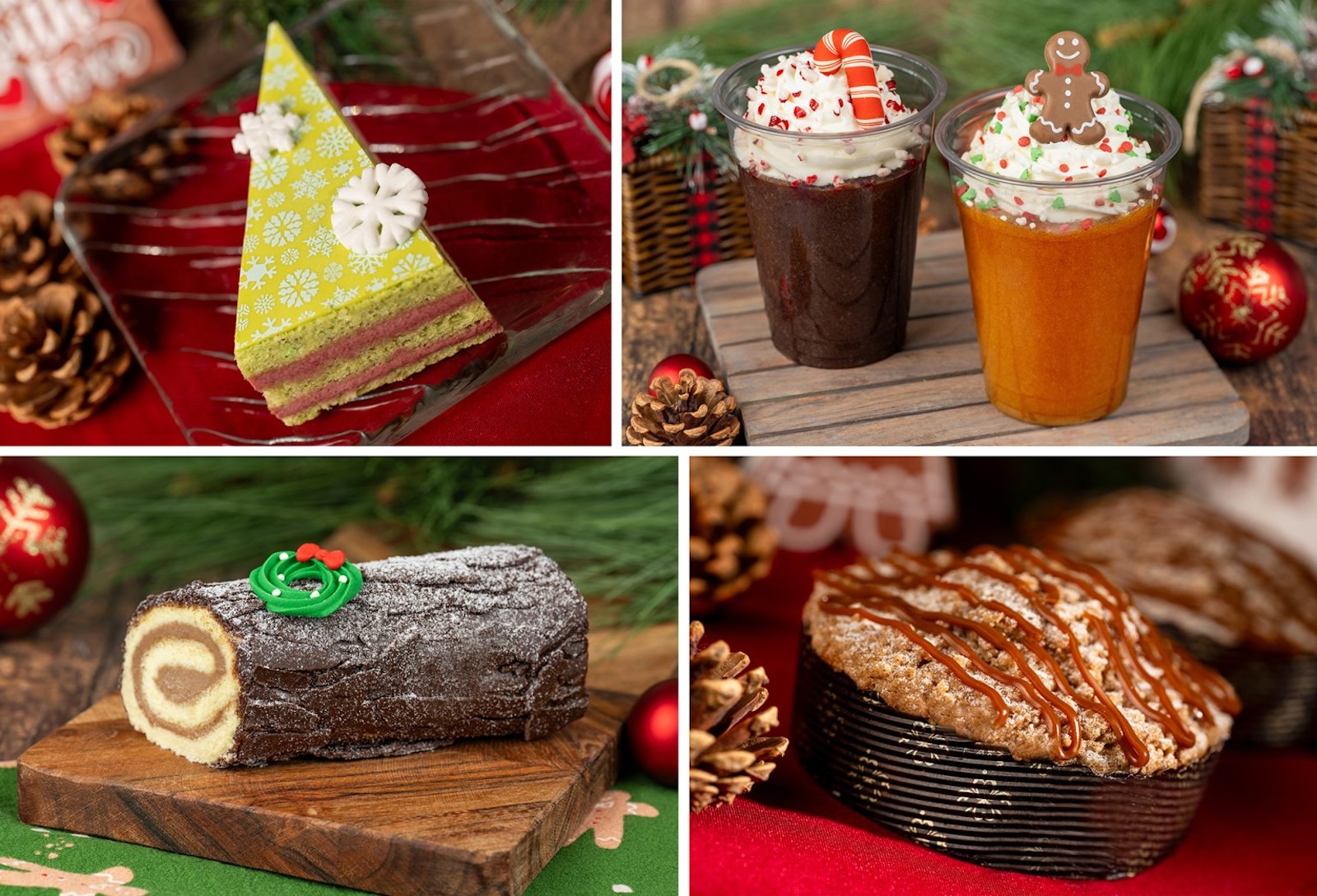 Contemporary Resort Gingerbread Display treats